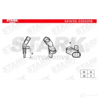 Датчик АБС STARK skwss0350018 1437775457 TH F70 - Изображение 4