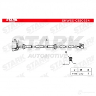 Датчик АБС STARK 1437776417 skwss0350654 XA0J E0N - Изображение 5