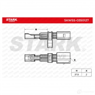 Датчик АБС STARK 5A U54U skwss0350127 1437775219 - Изображение 6