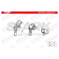 Датчик АБС STARK CR D2PA 1437773581 skwss0350270 - Изображение 5