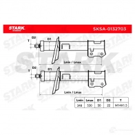 Амортизатор STARK 1437754256 sksa0132703 PZ CEJXR - Изображение 4