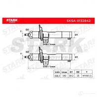 Амортизатор STARK 1437750646 sksa0132842 IA6QB N - Изображение 4