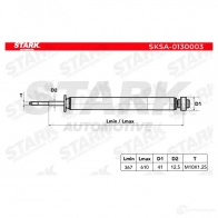 Амортизатор STARK 1437748279 YVHC RP sksa0130003 - Изображение 2