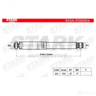 Амортизатор STARK 1437749593 5P FZKWX sksa0130004 - Изображение 2