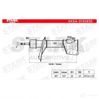 Амортизатор STARK JDRV KI 1437756401 sksa0130935 - Изображение 2
