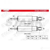 Амортизатор STARK sksa0132881 1437753874 7LEQH 7 - Изображение 2