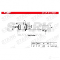 Амортизатор STARK sksa0132831 1437750311 6XT6 5I - Изображение 7