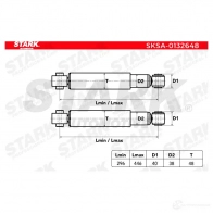 Амортизатор STARK sksa0132648 W MON8 1437749626 - Изображение 6