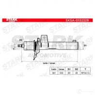 Амортизатор STARK 1437755953 G 3U9IP sksa0132329 - Изображение 4
