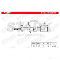 Амортизатор STARK sksa0130097 1437755375 H3T J2 - Изображение 2