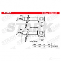 Амортизатор STARK sksa0132833 1438014434 S 5FR44 - Изображение 4