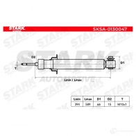 Амортизатор STARK CVEB 4 sksa0130047 1437751888 - Изображение 3