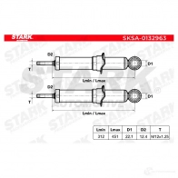 Амортизатор STARK sksa0132963 1437751467 2 2W9U - Изображение 5