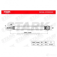 Амортизатор STARK sksa0130022 1437748421 K8 6GJM - Изображение 5