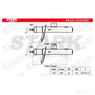 Амортизатор STARK sksa0132492 1437748710 2H VMG - Изображение 5