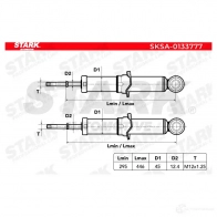 Амортизатор STARK R CBCO 1437751511 sksa0133777 - Изображение 4