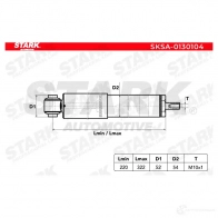 Амортизатор STARK sksa0130104 K5KQ 1 1437748342 - Изображение 2