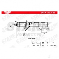 Амортизатор STARK sksa0132585 1437752980 8U U89 - Изображение 4