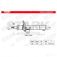 Амортизатор STARK 1437753324 sksa0130512 S RNJC - Изображение 3