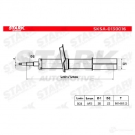 Амортизатор STARK 1437754411 4 VWDZIQ sksa0130016 - Изображение 3