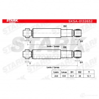 Амортизатор STARK 1437752859 sksa0132652 N7 B4PD - Изображение 4