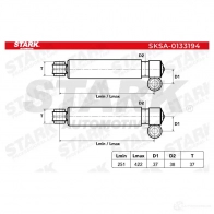Амортизатор STARK sksa0133194 1437748356 G TLTP - Изображение 6