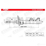 Амортизатор STARK sksa0131933 3M 40O86 1437754380 - Изображение 10