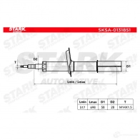 Амортизатор STARK UGGPQ D sksa0131851 1437754664 - Изображение 3