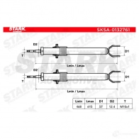 Амортизатор STARK OU NNJ 1437750817 sksa0132761 - Изображение 5