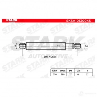 Амортизатор STARK 3132H S 1437748321 sksa0130045 - Изображение 3