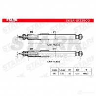 Амортизатор STARK 1437753275 sksa0132900 765 VU - Изображение 3