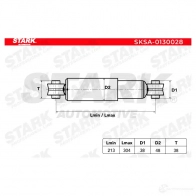 Амортизатор STARK sksa0130028 QZW WX 1437748022 - Изображение 2