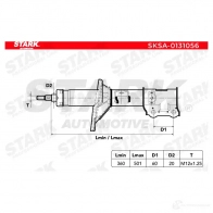 Амортизатор STARK 1437754224 DGP ZV sksa0131056 - Изображение 2