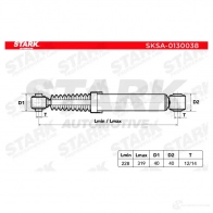 Амортизатор STARK sksa0130038 6B4 G8R 1437748430 - Изображение 3