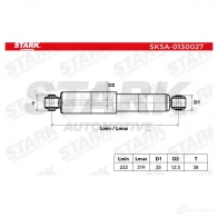 Амортизатор STARK sksa0130027 UPO09T Y 1437748312 - Изображение 2