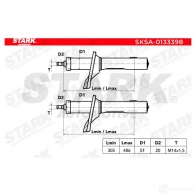Амортизатор STARK sksa0133398 1437750039 2 LS88X - Изображение 7