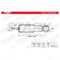 Амортизатор STARK sksa0130025 1437748388 0DM6 JN3 - Изображение 3
