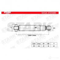 Амортизатор STARK 1437748765 NQ CUKM sksa0131085 - Изображение 2