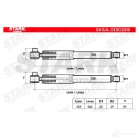 Амортизатор STARK sksa0130359 AWK Q4YB 1437749614 - Изображение 4