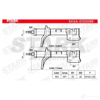Амортизатор STARK 1437749164 sksa0133099 Q W2U2U - Изображение 4
