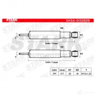 Амортизатор STARK 1437753507 sksa0132839 K 1L1Q - Изображение 4