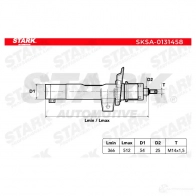 Амортизатор STARK E GEEU sksa0131458 1437753807 - Изображение 8