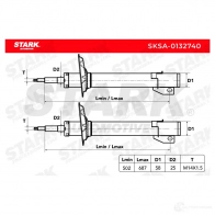 Амортизатор STARK FRUU 2 sksa0132740 1437754393 - Изображение 4