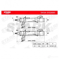 Амортизатор STARK 1437753862 sksa0132693 WXP KTW - Изображение 4