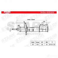 Амортизатор STARK sksa0131202 1437749723 AZ 8U1B8 - Изображение 2