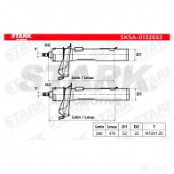 Амортизатор STARK sksa0132653 1437750304 S7W4 60 - Изображение 3