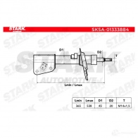 Амортизатор STARK sksa01333884 QQZ1 EM 1437753428 - Изображение 6