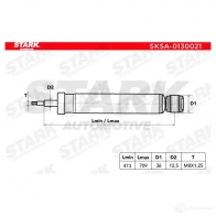 Амортизатор STARK sksa0130021 1437750405 H9TV E - Изображение 3