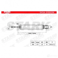 Амортизатор STARK 1437749602 sksa0130036 5 G03D - Изображение 3
