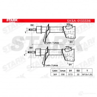 Амортизатор STARK sksa0133336 L97F PI 1437756361 - Изображение 4